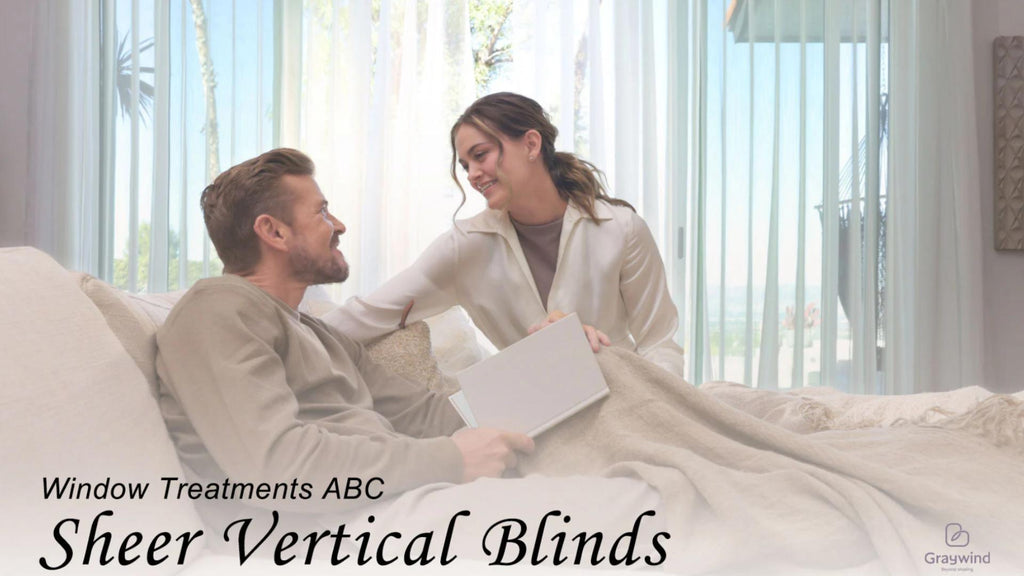 Window Treatments ABC - Sheer Vertical Blinds