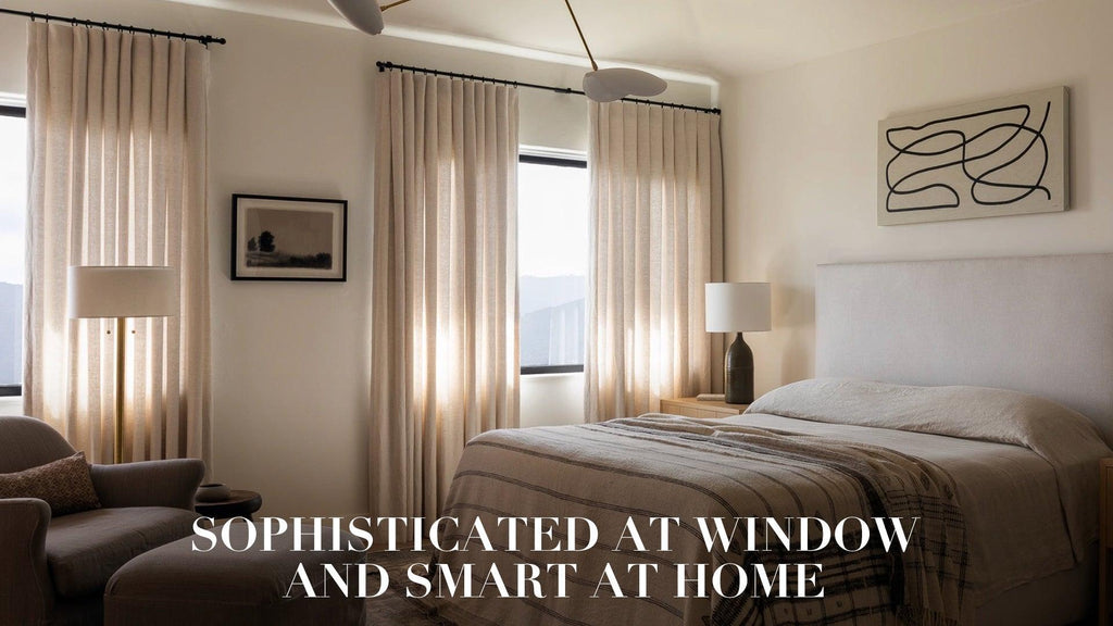 Sophisticated at window and Smart at home