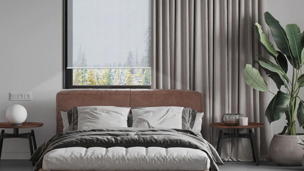 Ideal window treatments match for bedroom