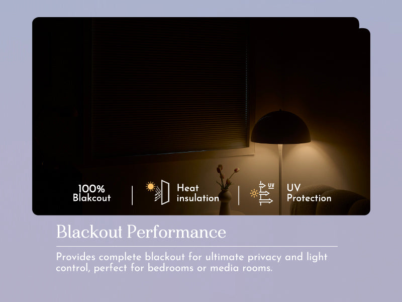 blackout cordless cellular shade