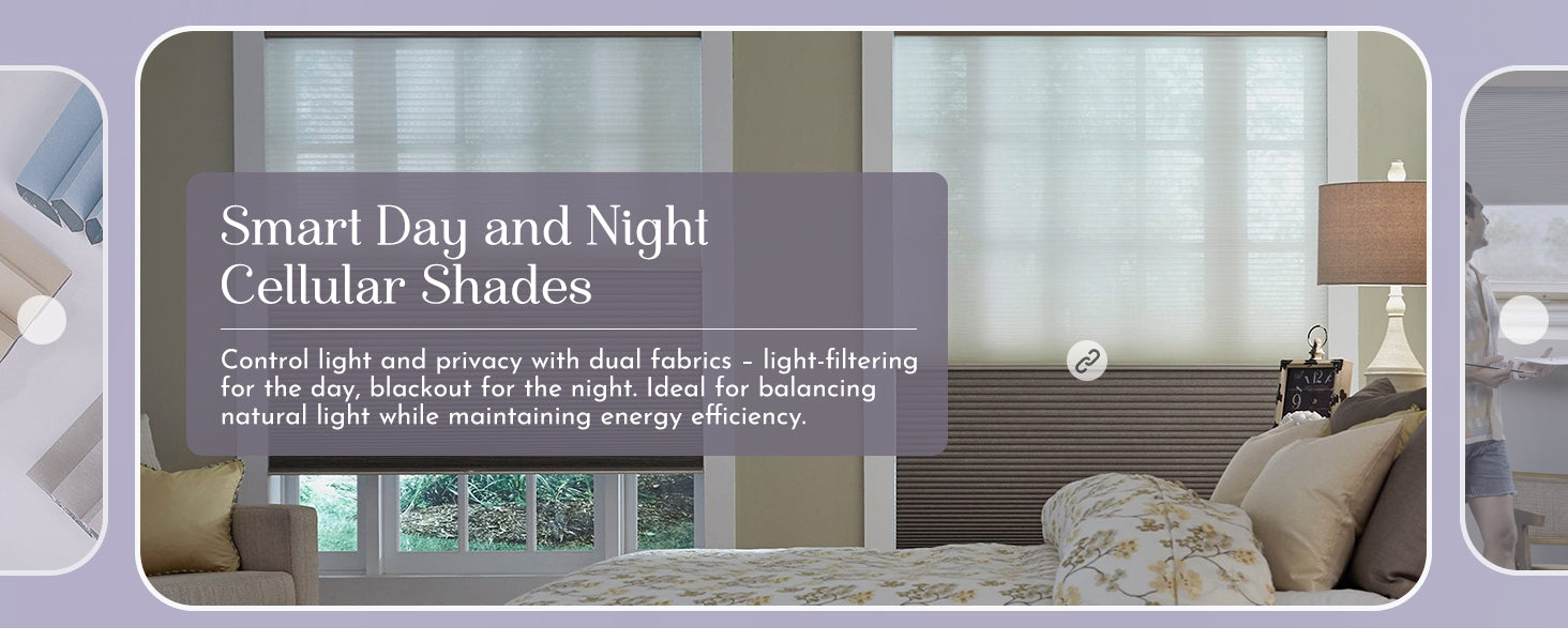 day night cellular shades