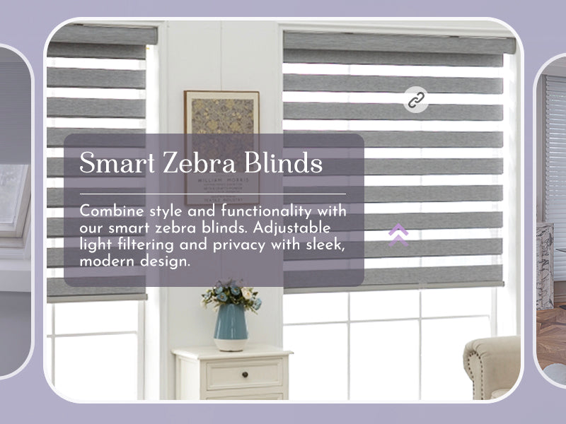 smart zebra blinds