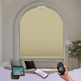 Graywind Rechargeable Motorized Arch Window Shades | Elongated Perfect Arch | Customizable