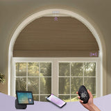 Graywind Rechargeable Motorized Arch Window Shades | Perfect Arch | Customizable