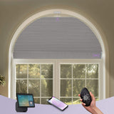 Graywind Rechargeable Motorized Arch Window Shades | Perfect Arch | Customizable