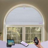 Graywind Rechargeable Motorized Arch Window Shades | Perfect Arch | Customizable