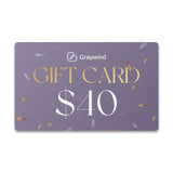 🎁 Graywind Gift Card (100% off, Digital Card Sent after Package Is Signed for)