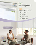 Graywind Motorized Light Filtering Roller Shades | Designed Series | Customizable