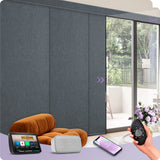 Graywind Rechargeable Smart Panel Track Blinds | Customizable