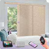 Graywind Rechargeable Smart Panel Track Blinds | Customizable