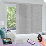 Graywind Rechargeable Smart Panel Track Blinds | Customizable