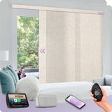 Graywind Rechargeable Smart Panel Track Blinds | Customizable